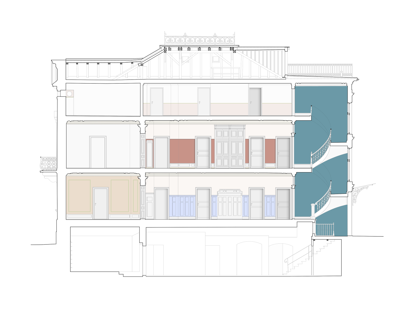 Baubeginn PLH Villa Wehrli, Zürich Fluntern